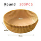 Air Fryer Disposable Paper Parchment Wood Pulp Steamer Cheesecake Air Fryer Accessories Baking Paper for Air Fryer