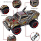 Wasteland Style 1:14 Scale 2.4GHz Model Racing Remote Control Car Hobby Electric RC Car Toys for Boys and Adults (Golden)
