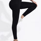 Women Three Waist Gym Yoga Pants High Waist Peach Buttocks Solid Color Tight Fitting Sports Leggings Yoga Exercise Pants