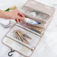 Apricot Multi-functional Make Up Organizer Travel Toiletry Bag