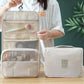 Apricot Multi-functional Make Up Organizer Travel Toiletry Bag