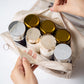 Apricot Multi-functional Make Up Organizer Travel Toiletry Bag